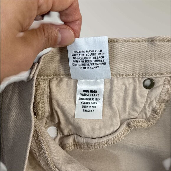 HUDSON Women's Flare Jeans Jodi High-Waist Wide Leg Bell Bottom Pants Size 27 - Picture 7 of 10